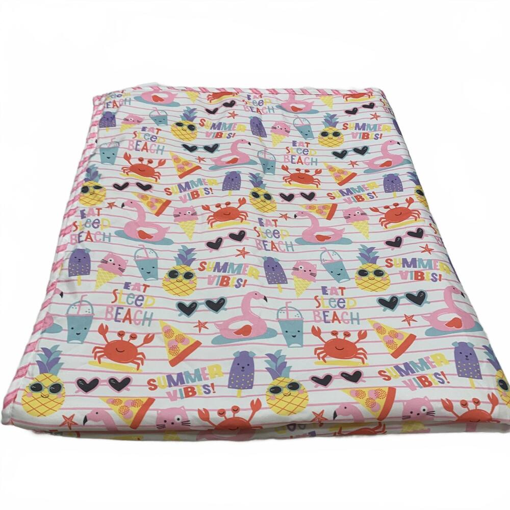 Tommy Bahama Colorful Summer Beach Blanket Sleeping Throw Kids - Picture 7 of 8